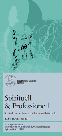 Flyer Spirituell und Professionell 2014